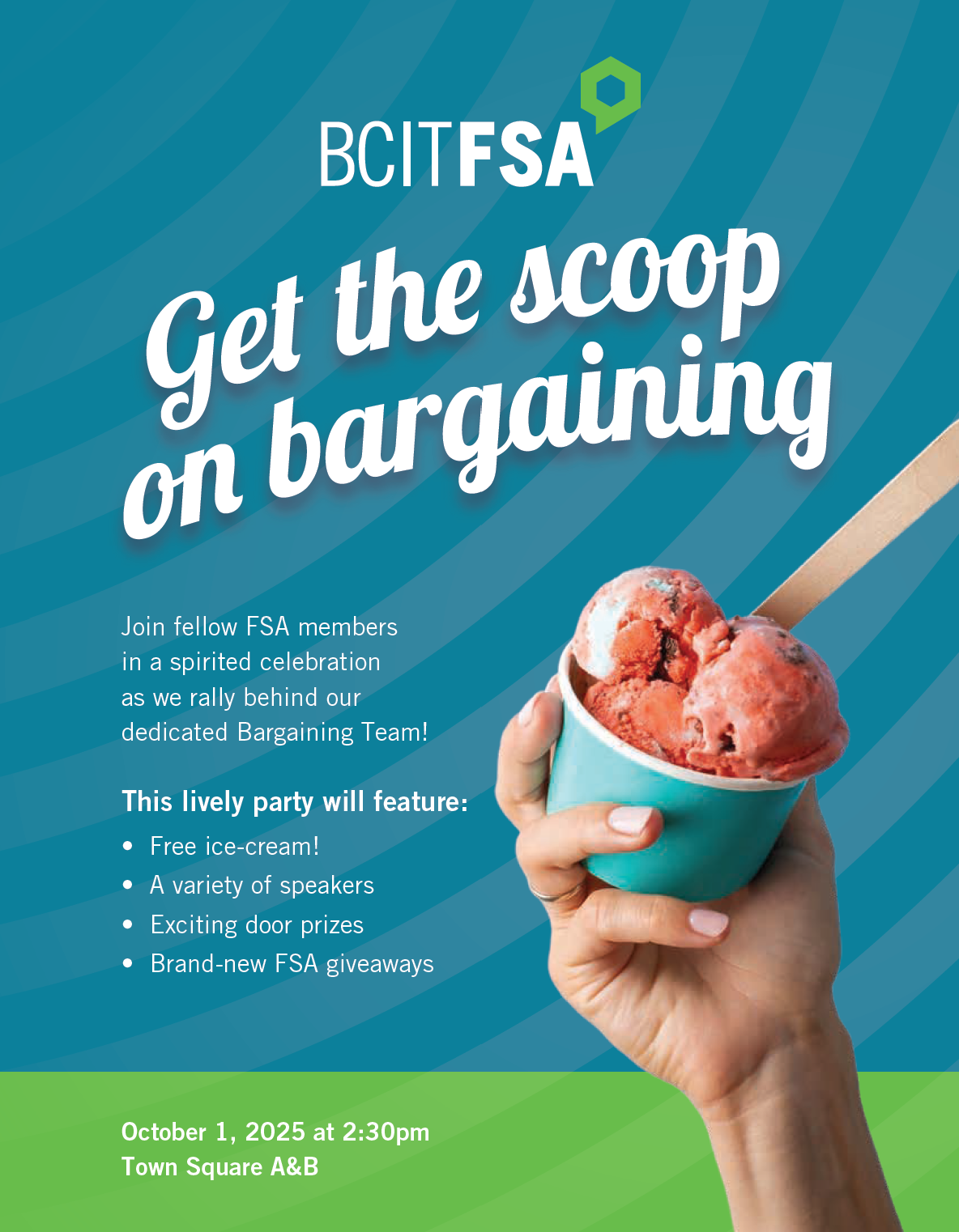 Bargaining Ice Cream Social